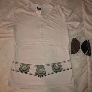 Princess Leia costume shirt